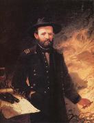 Ole Peter Hansen Balling Ulysses S.Grant France oil painting artist